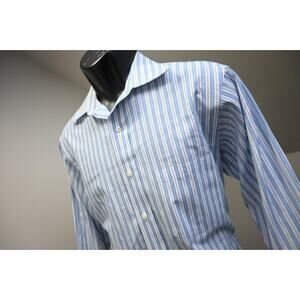 Donald Trump Dress Shirt Striped Button Up Mens Size 15.5 32/33 Medium